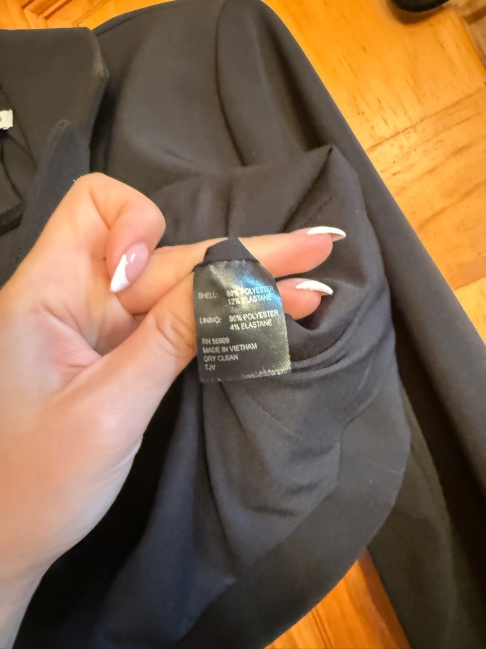 Gianni Bini Black Crop Blazer - Picture 7 of 10